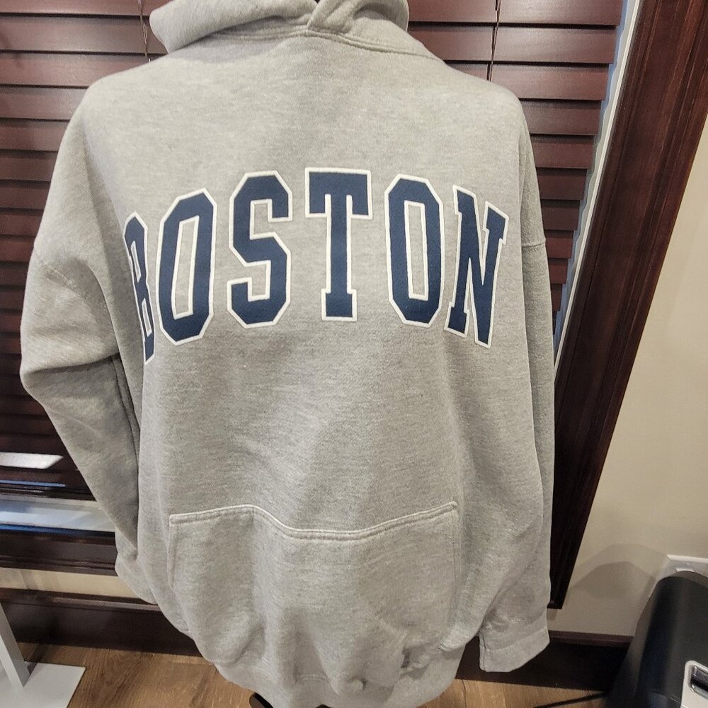 Boston Hoodie Missing String Oversized - image 1